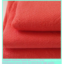 Tecido jacquard vermelho rayon tecido de sarja para camisa